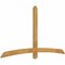 Ekena Millwork Bellingham Rough Sawn Timber Gable Bracket, Western Red Cedar, 84"W x 45"H x 2"D x 4"F, 13/12 Pitch GBW084X45X0204BEL00RWR - alternate 4